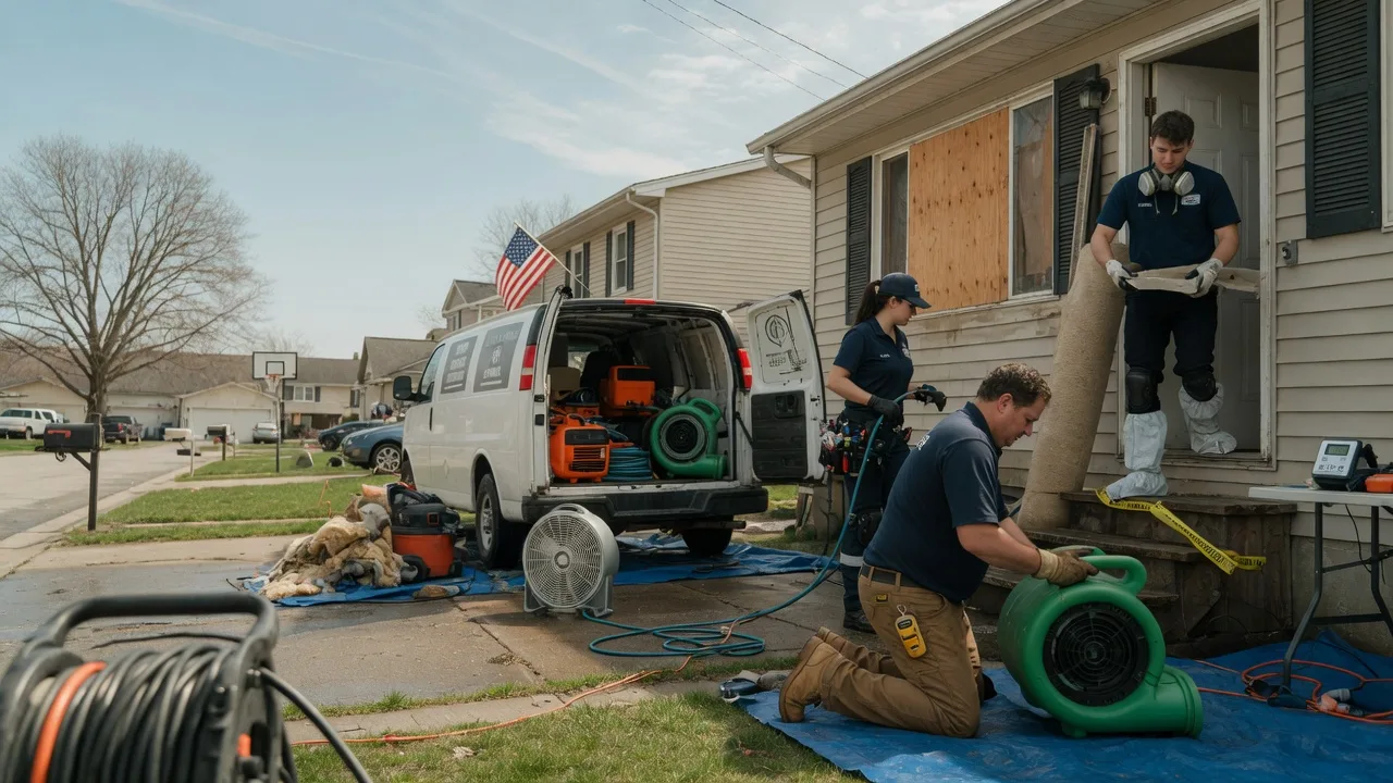 Water Damage Restoration in Forest Junction, WI near me